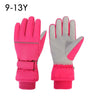 High Quality Kids Ski Gloves Winter Snowboard Snow Children Glove for Boys Girl Waterproof Thicken Mittens Keep Finger Warm 2023