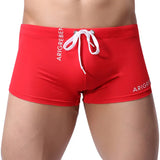 Swimsuit Men's Swimming Trunks Boxer Briefs Swimming Swim Shorts Trunks Men Swimwear Pants Summer Sexy Beach Shorts