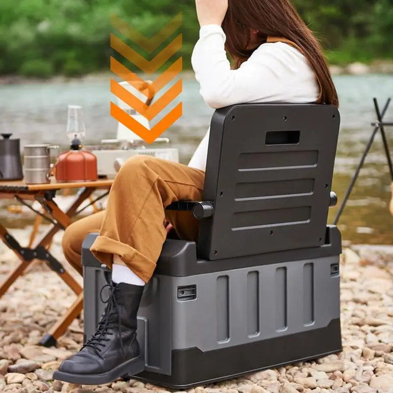 Large Capacity Fishing Tackle Box Multifunctional Fishing Lures Hook Box Foldable Storage Organizer Portable Outdoor Tackle Box