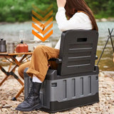 Large Capacity Fishing Tackle Box Multifunctional Fishing Lures Hook Box Foldable Storage Organizer Portable Outdoor Tackle Box
