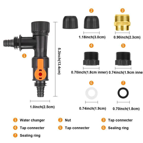 Fish Tank Water Changer Accessory Aquarium Fishbowl Supplies Cleaning Tools Filter Goods Equipment And All For Them Plant Siphon