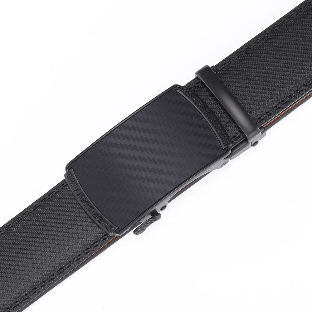 Luxury Belts for Men Cow Genuine Leather Male Belt Strap Automatic Buckle Newest Fashion Designer Brands Men Belt Blue Big Size