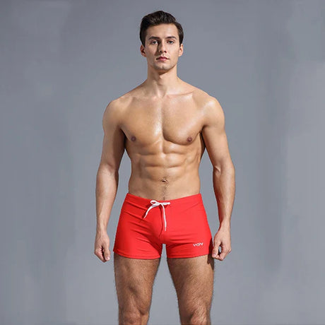 WY22 sexy soild color board tight men swimwear summer swimming beach shorts surf bikinis boxer swim briefs shorts bathing suits