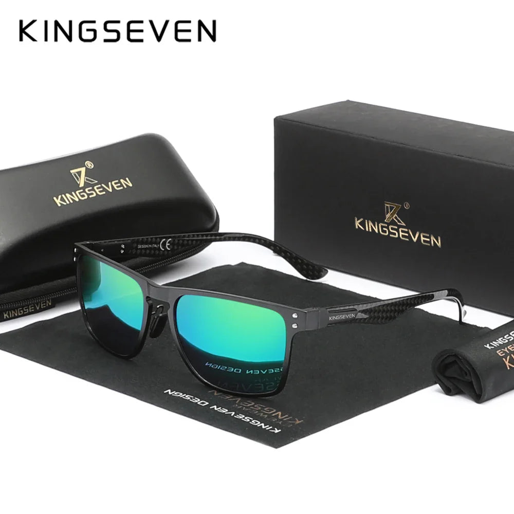 KINGSEVEN Aluminum Men’s Sunglassses High Quality Luxury Polarized UV400 Glasses For Driving  Sports Accessory Women Gifts