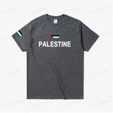 Women's Palestine Plus Size Cotton Name Palestine Map Men's T-Shirt Cotton T-Shirt Top Gaza T-Shirt Fashion T-Shirt Clothing