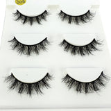 30Pairs Faux 3D Mink Eyelashes Hair Soft False Lashes Fluffy Wispy Thick Lashes Handmade Eyelash Extension Eye Makeup Tools New