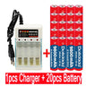 Dolidada 2023 New Tag 9800 MAH rechargeable battery AA 1.5 V. Rechargeable New Alcalinas drummey +1pcs 4-cell battery charger