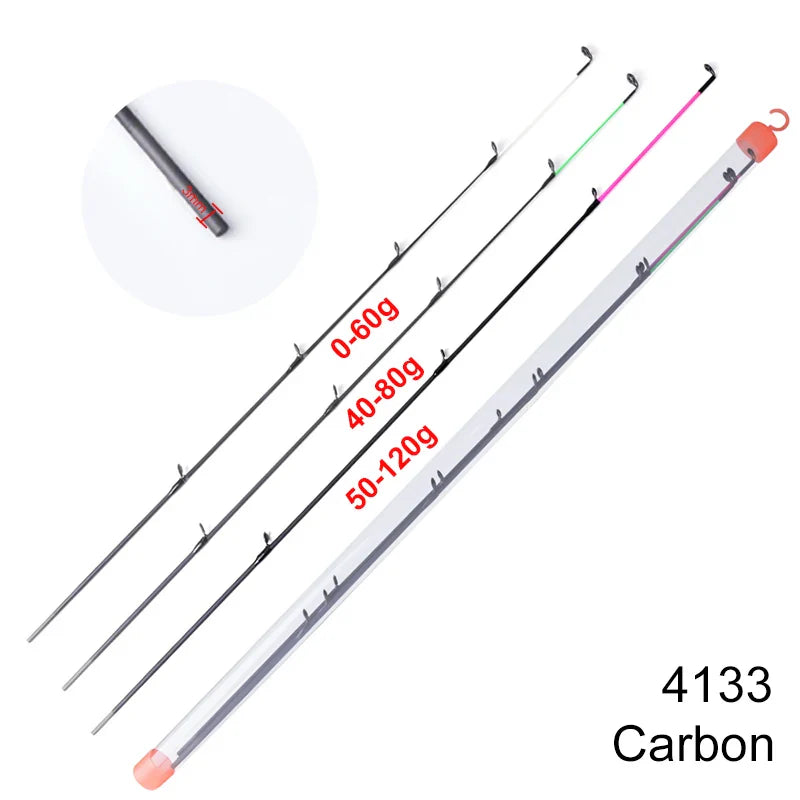 FTK Carbon fiberglass Top Tip 120gM/L/H Feeder carp rod Top Tip Fishing Accessories Fishing Tackle