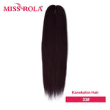 Miss Rola Synthetic Wholesale Bulk 6 Pieces 30Inch 28Inch 26Inch Pre Stretched Jumbo Braiding Hair Kanekalon EZ Twist Braid Hair