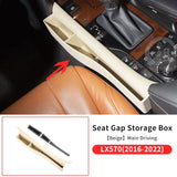 Seat Gap Multifunctional Tray For Lexus LX 570 LX570 2021-2008 Interior Accessories Central Control Storage Box Modification