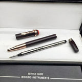 PPS Inheritance Series MB Red&Black Classic Fountain Rollerball Ballpoint Pen with Exquisite Snake Clip Writing Smooth