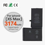 High Capacity Battery For iPhone 4 4S 5 5S 5C SE 2020 6 6S 7 8 SE2 Plus X XR XS 11 Pro Max Mobile Phone Pack New 0 Cycle Seal