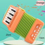 Kids Accordion Toy 10 Keys 8 Bass Accordions Musical Instrument  Educational Toys Gifts for Toddlers Beginners Boys Girls