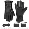 2023 Heated Motorcycle Gloves Guantes Moto USB Electric Heating Gloves Warmer Thermal Biker Motorcyclist Riding Gloves Winter