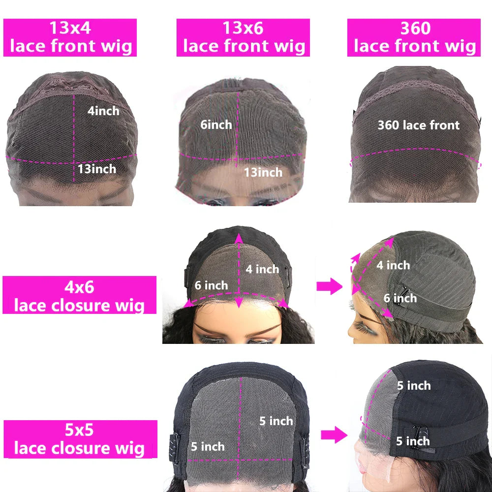 360 Full Lace Frontal Wig Human Hair Pre Plucked Bone Straight Human Hair Wigs For Women 13X4 13x6 HD Lace Front Human Hair Wig