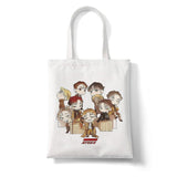 ATEEZ Say My Name Kpop Korean Style Cartoon Women Shopping Bags Girls Fashion Casual Pacakge Hand Bag Female Shoulder Bag