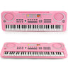 61-key Children's Electronic Piano Keyboard Portable Educational Toy Musical Instrument Organ With Mike Children's Beginner Gift