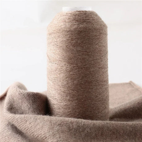 high-quality Fine Cashmere Yarn Crochet Wool Line for knitting Thread Genuine Hand-knit pure Cashmere Woven Yarn Soft Warm 400g