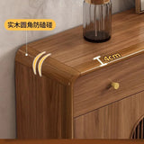 Retro Wood Shoe Cabinet Living Room Designer Space Saving Side Closet Storage Shoe Rack Bench Mueble Zapatero Hallway Furniture