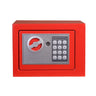 Digital Safe Small Household Mini Steel Safe Currency Vank Safe Deposit Box with Key to Safely Store Cash Jewelry or Documents