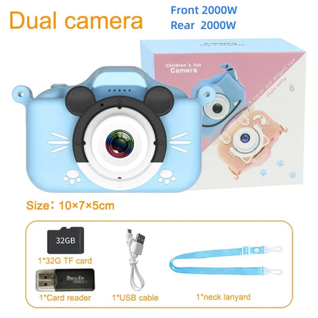 Child Camera Toy 1080P HD Screen Outdoor Toys for Girls Boys Chirstamas Gifts Mini Children camera Digital Camara Fotos Infantil