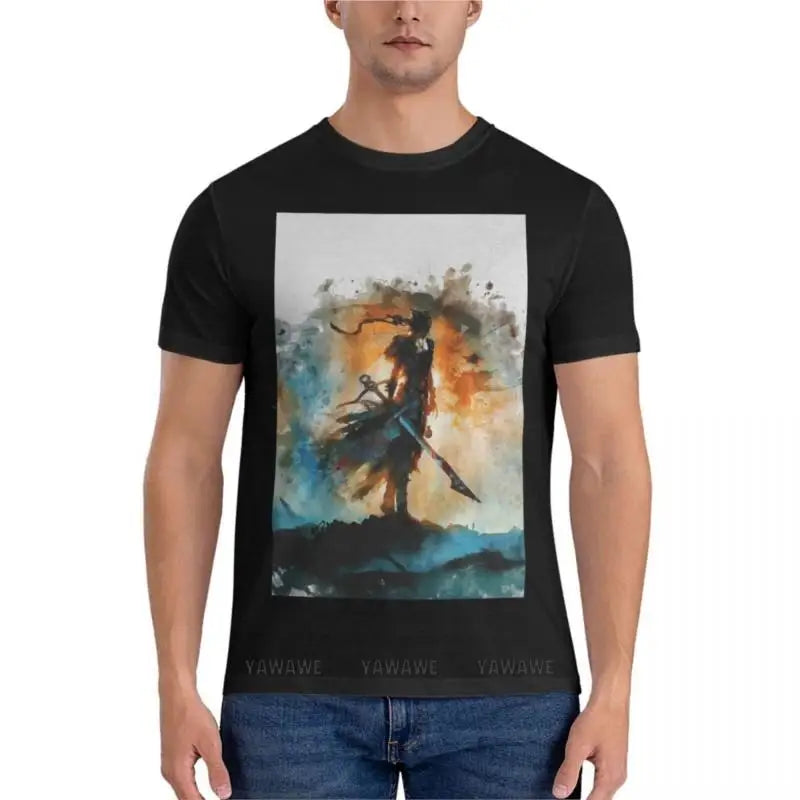 Hellblade Senua's Sacrifice Essential T-Shirt Men's t-shirt plain white t shirts men man clothes cotton top tees mens t-shirt