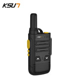 Radio Walkie Talkie Transmitter Rechargeable Thin Uhf Wireless 16 Channel Kids Mini Walkie Talkies Two Way Radio KSUN 2022SL