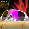 SCVCN-Sunglasses for Men Sport Cycling Glasses Bike Mountain Bicycle Hiking Camping Golf UV400 Protection Glasses Women Baseball
