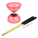 3 Triple Bearing Juggling Diabolo Toy with String Metal Sticks  Yoyo Professional Educational Toy 13/10.5cm Diameter