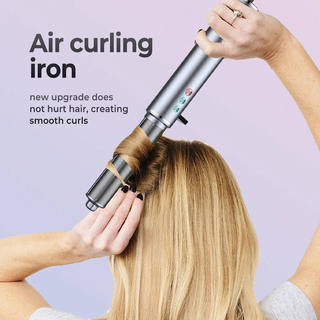 Professional Hair Dryer 5 In 1 Hair Styler Hot Air Brush High Speed Blow Dryer Air Blower Brush Automatic Hair Curling Iron