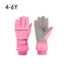 High Quality Kids Ski Gloves Winter Snowboard Snow Children Glove for Boys Girl Waterproof Thicken Mittens Keep Finger Warm 2023