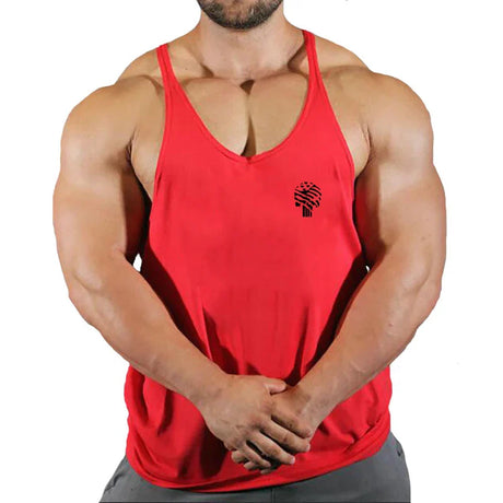 2021 Gym clothing cotton singlets Men's Undershirt bodybuilding tank top men fitness shirt muscle guys sleeveless vest Tank tops