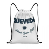 Quevedo Album Drawstring Backpack Sports Gym Sackpack Donde Quiero Estar String Bag for Exercise