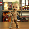 The Avengers Disney Groot Little Tree Man Anime Movie Character Modeling Figure Movable Joint Model Cute Children Holiday Gifts