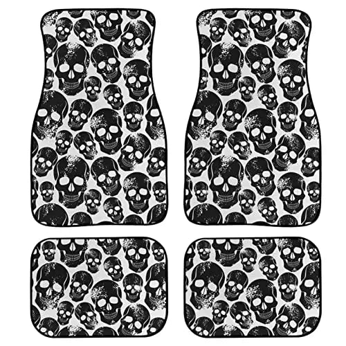 Custom Made Car Floor Mats Front & Rear Set Union Jack For Mini Cooper 2007-2023 R55 R56 R57 R60 R61 F54 F55 F56 F57 F60 Clubman