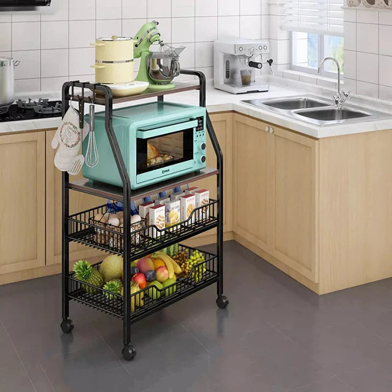 Bakers Trolley Kitchen Islands Shelves Storage Trolley Kitchen Islands Spice Shelf Mueble Cocina Auxiliar Kitchen Equipment