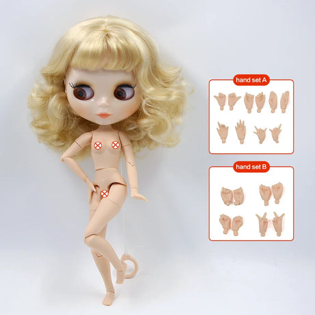 ICY DBS 10th Anniv Blyth doll 30cm 1/6 BJD toy glossy/matter shiny face colorful hair joint body