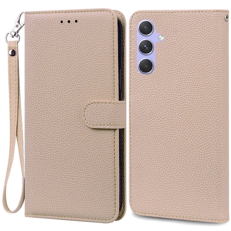 A24 A34 A54 Case For Coque Samsung Galaxy A34 Case Leather Wallet Flip Case For Samsung A54 5G GalaxyA54 A 34 A24 Phone Cases