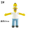 NJ Croce The Simpsonas Figure Bendable Doll Ornaments Accessories Fantasy Figurines Children Present