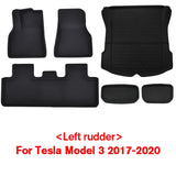 Fits New Tesla Model Y 3 Highland Floor Mat Trunk Luggage Mat LHD RHD 2017 to 2024 Left Right Rudder Four Seasons Floor Liner