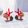 2pcs Pack Cute Reindeer Ears Hair Clip Classic Christmas Festive Women Kids Barrettes Party Cosplay Hair Accessories For Girls