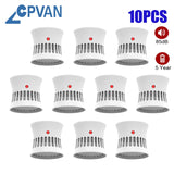 CPVAN  Smoke Detector 85db Sound Independent Fire Alarm Home Security System Smokehouse Security Protection Smoke Alarm Sensor