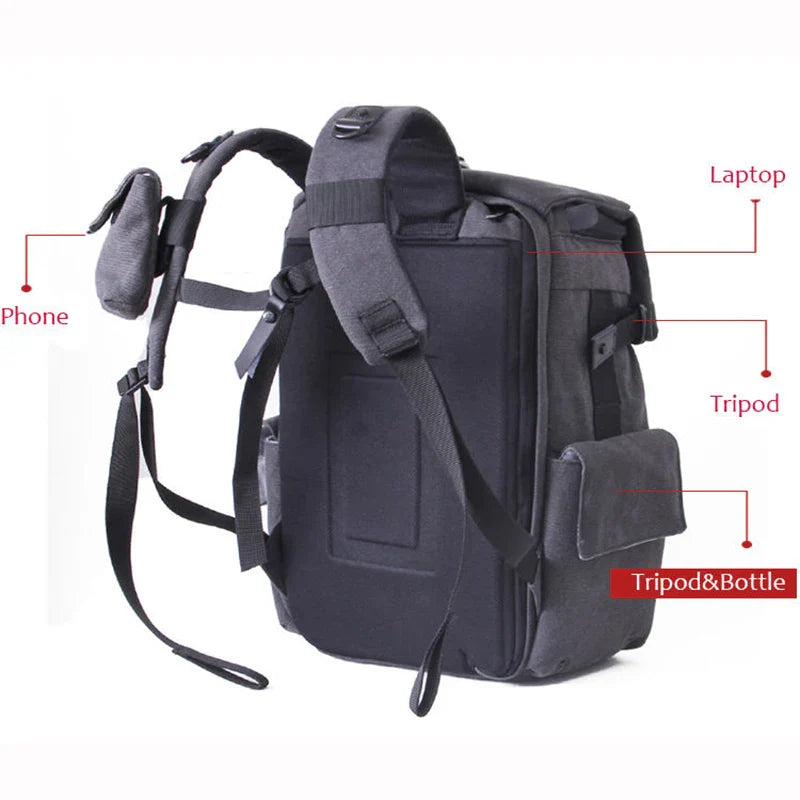 NG W5070 Camera Backpack Genuine Outdoor Travel Camera Bag DSLR Backpack