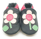 Baby Shoes Cow Leather Bebe Booties Soft Soles Non-Slip Footwear For Infant Toddler First Walkers Boys And Girls Slippers