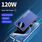 50000mAh Sufficient Capacity Power Bank 120W Super Fast Charging Phone Accessories Mobile Power External Battery For Iphone Hot