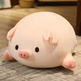 40/50/60/80cm Squish Pig Stuffed Doll Lying Plush Piggy Toy Animal Soft Plushie Pillow Cushion Kids Baby Comforting Gift