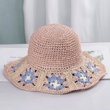 NEW 2022 Womens Straw Hats crochet hat bucket hat UV Protection Sun Visor beach hat Women Visors Ladies hat Women Summer hat Cap