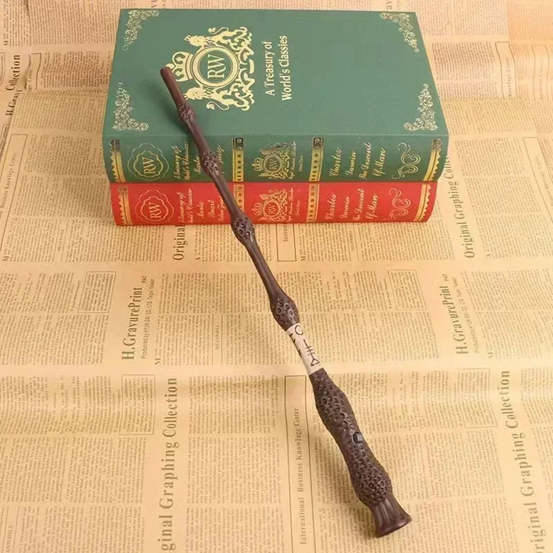 Harri Electronic Magic Stick Shooting Wand Cosplay Toy Hermione Dumbledore Sirius Snape Magical Wand for Kids Toy Halloween Gift