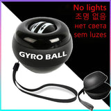 LED Automatic Light-emitting Gyro Wrist Force Handball Automatic Start Vibrating balls Gyroscope Gyroball Ball Power