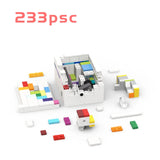 MOC Decrypt Puzzle Box Building Blocks Kit Rainbow Jewlery Box Treasure Maze Case Brainteaser Cube Escape Game for Kids Adults